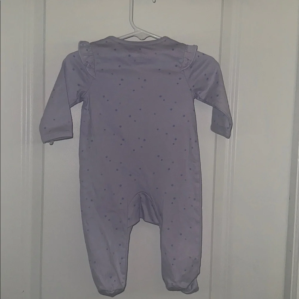 Carter’s two-way zipper baby warm or snuggly outfit for a little girl